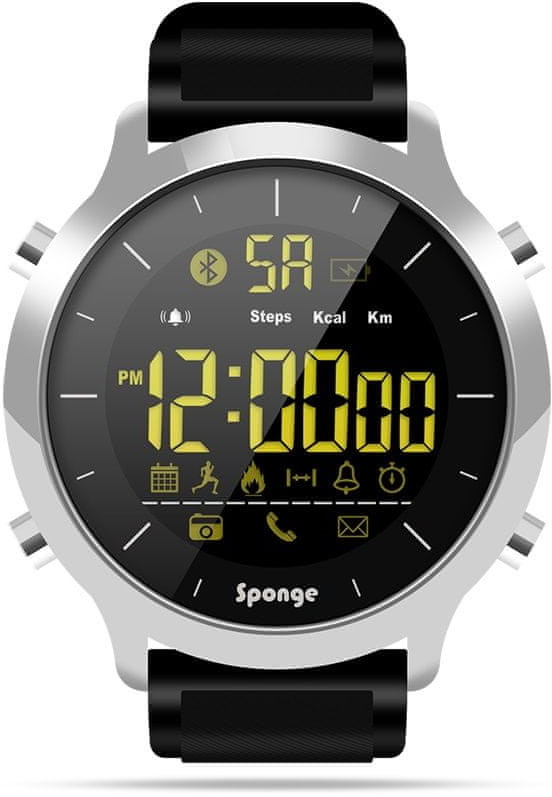 Sponge Surfwatch Czarno-srebrny