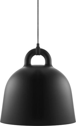 Normann Copenhagen Lampa Bell czarna Medium 502094