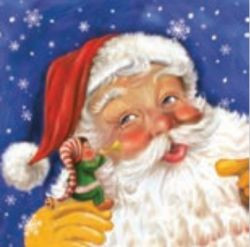 POL-MAK Serwetki 33 x 33 cm Gwiazdka 005001