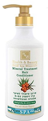 Health & Beauty Dead Sea Minerals Mineral Hair Conditioner with obliphica and Aloe Vera (780ml) HEB322