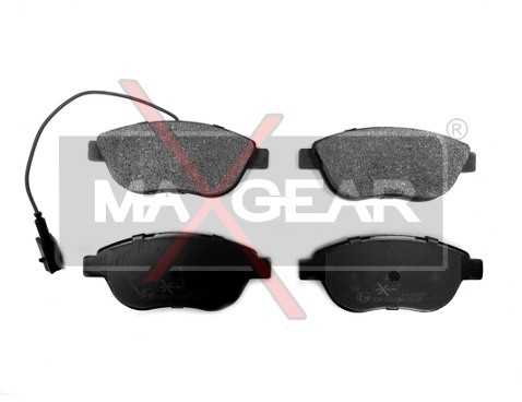 MaxGear Zestaw klocków hamulcowych, hamulce tarczowe 19-0577