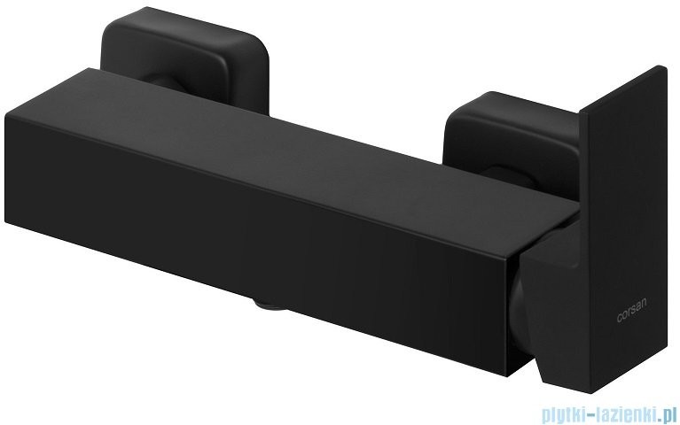 Corsan Ango bateria prysznicowa czarny półmat CMB3026BL |
