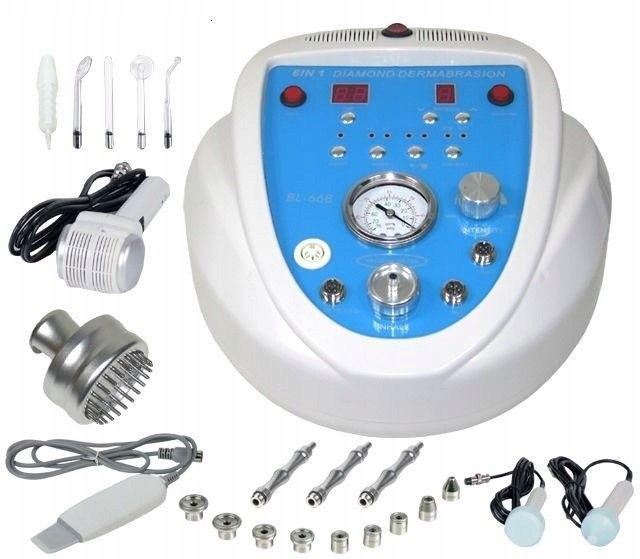 Mikrodermabrazja Diamentowa Kombajn 6w1 MK999B 3934-uniw