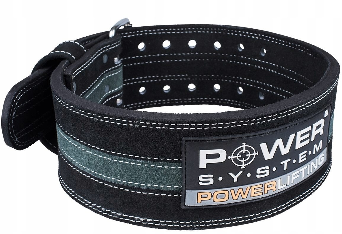 POWER-SYSTEM PAS POWERLIFTING BELT-GREY-L