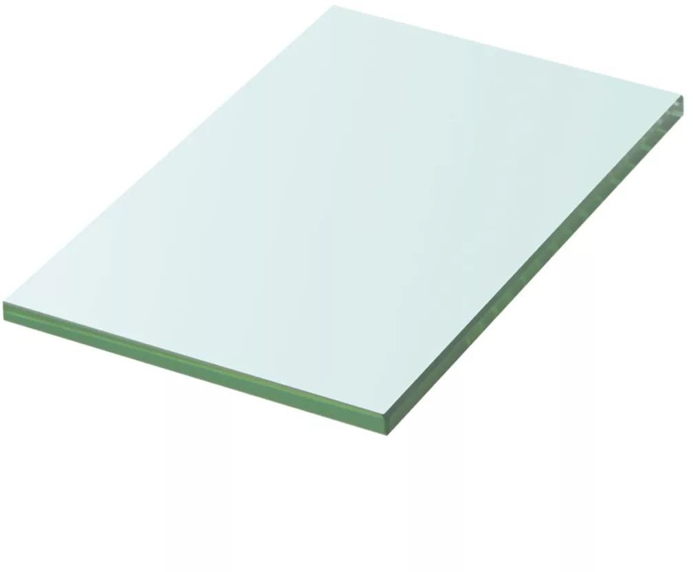 Półka szklana bezbarwny panel 20x12 cm