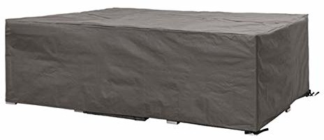 Perel Garden ocls250 pokrowiec ochronny do Lounge-zestaw-250 cm, czarna, 250 x 250 x 75 cm