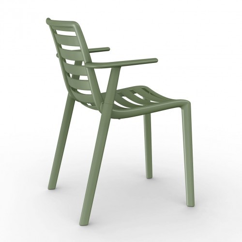 Resol Krzesło Slatkat Arm Gris Verdoso 4163