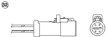 NGK Sonda lambda 0052