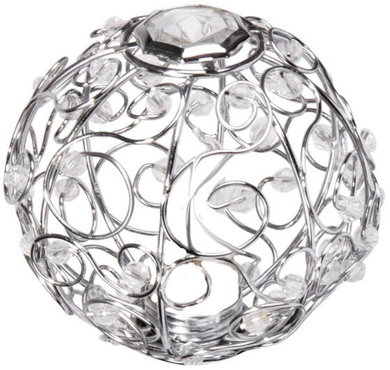 Candellux Klosz chrom druciany z kryształkami do spotów G9 z nakrętką COLLAR 79-12685 79-12685