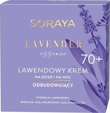 Soraya Lavender Essence 70+ Lawendowy Krem odbudowujący na dzień i noc 50ml 131561