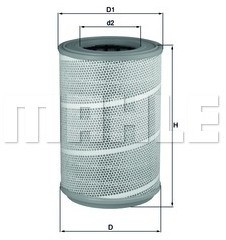 Knecht Filtr powietrza LX 604/1 LX 604/1