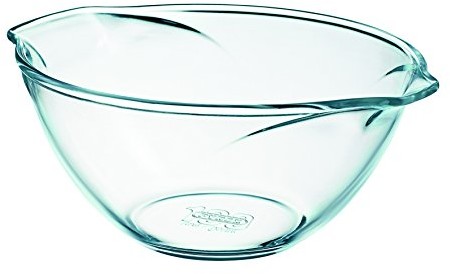 Pyrex 8010826 100 lat garnków ze szkła borosilikonowego trzepaczka do ubijania przezroczysty 20,5 x 15,6 x 11 cm 8010826