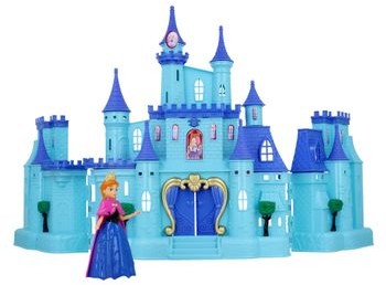 Importstator DUŻY Magiczny zamek pałac z muzyką dla lalek Anna Z365 Z365