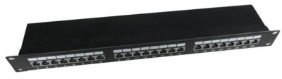 Gembird PATCH PANEL 24 PORT 1U KAT.5E EKRANOWANY SPGGABEP0060