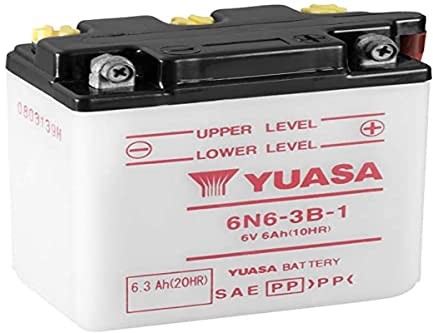 Yuasa Bateria 6N6-3B-1 otwarta bez kwasów 6N6-3B-1 -Y-