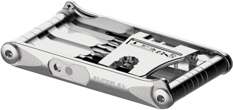 Lezyne Lezyne Super SV Multitool with 22 Functions, silver  2021 Narzędzia wielofunkcyjne i mini narzędzia 452100092