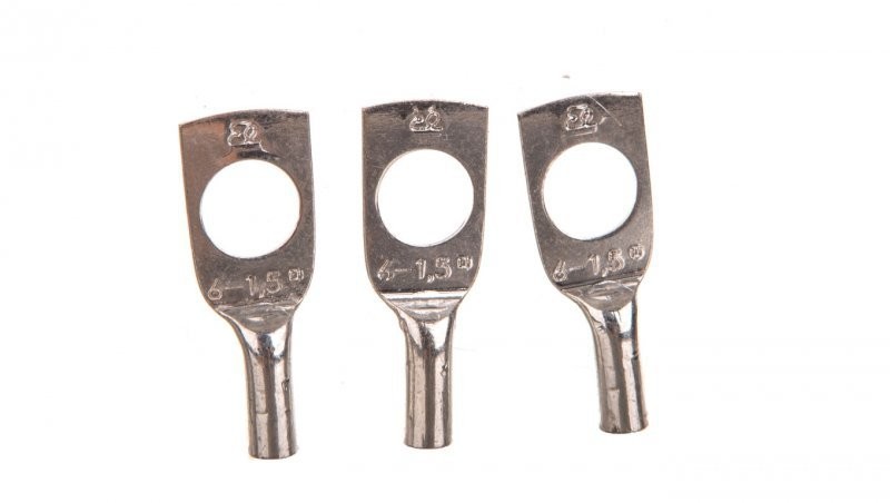 Ergom Końcówka oczkowa miedziana cynowana KOR 1,5/6 E11KM-01020100760 /100szt./ E11KM-01020100760