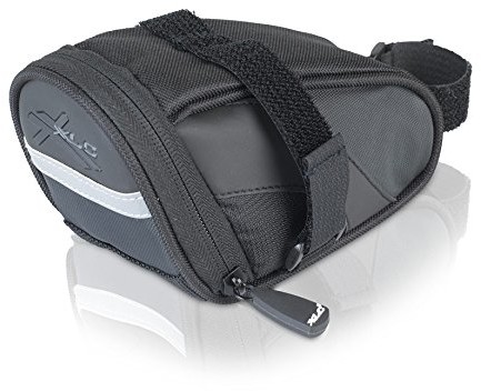 XLC siodełko torba-torba podsiodłowa 2501717010, czarna, 18.5 x 8 x 11 cm 2501717010