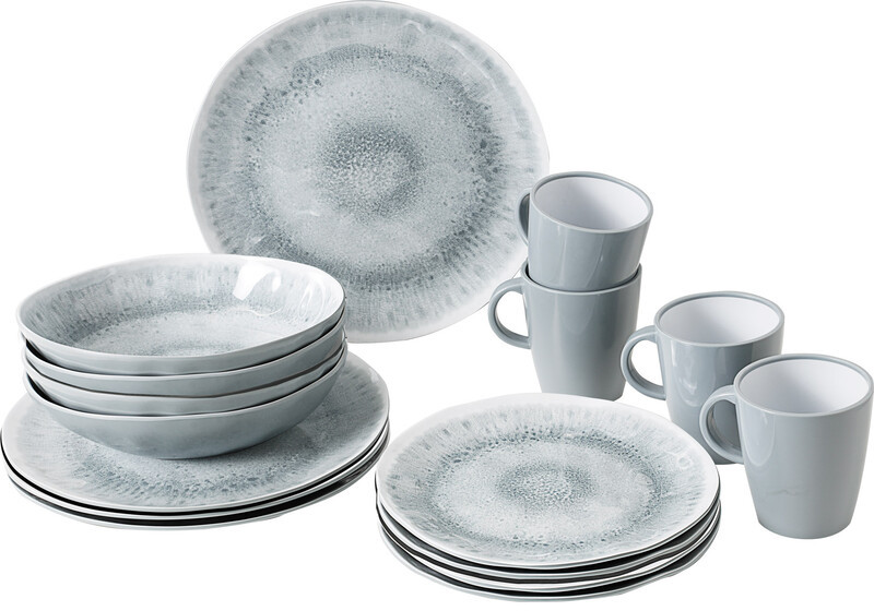 Brunner Brunner Lunch Box Zestaw naczyń, szary/biały  2021 Zestawy do gotowania 0830155N.C5X