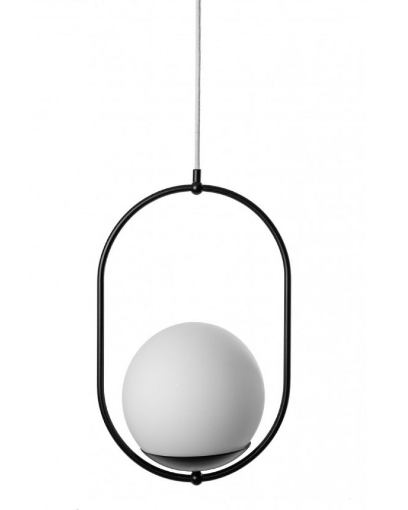 Ummo Lampa sufitowa wisząca Koban B KOB122P0) Ummo oplot poliestrowy czarny KOB122P0