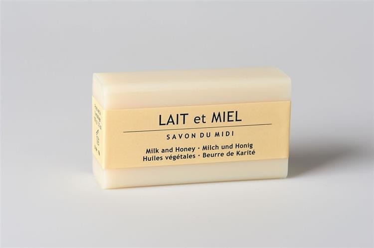 SAVON DU MIDI Mydło z masłem shea LAIT et MIEL (Mleko & Miód) 102 110593