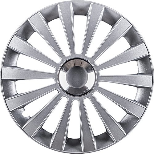 Cora 41043 Box 4 aluminium Look Meridian ring ozdobne kołpaki na koła, 13 