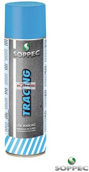 SOPPEC FATRACING - fluorescencyjna farba do malowania linii na zwewnątrz i wewnątrz pomierzczeń 6 kolorów - 750ml.