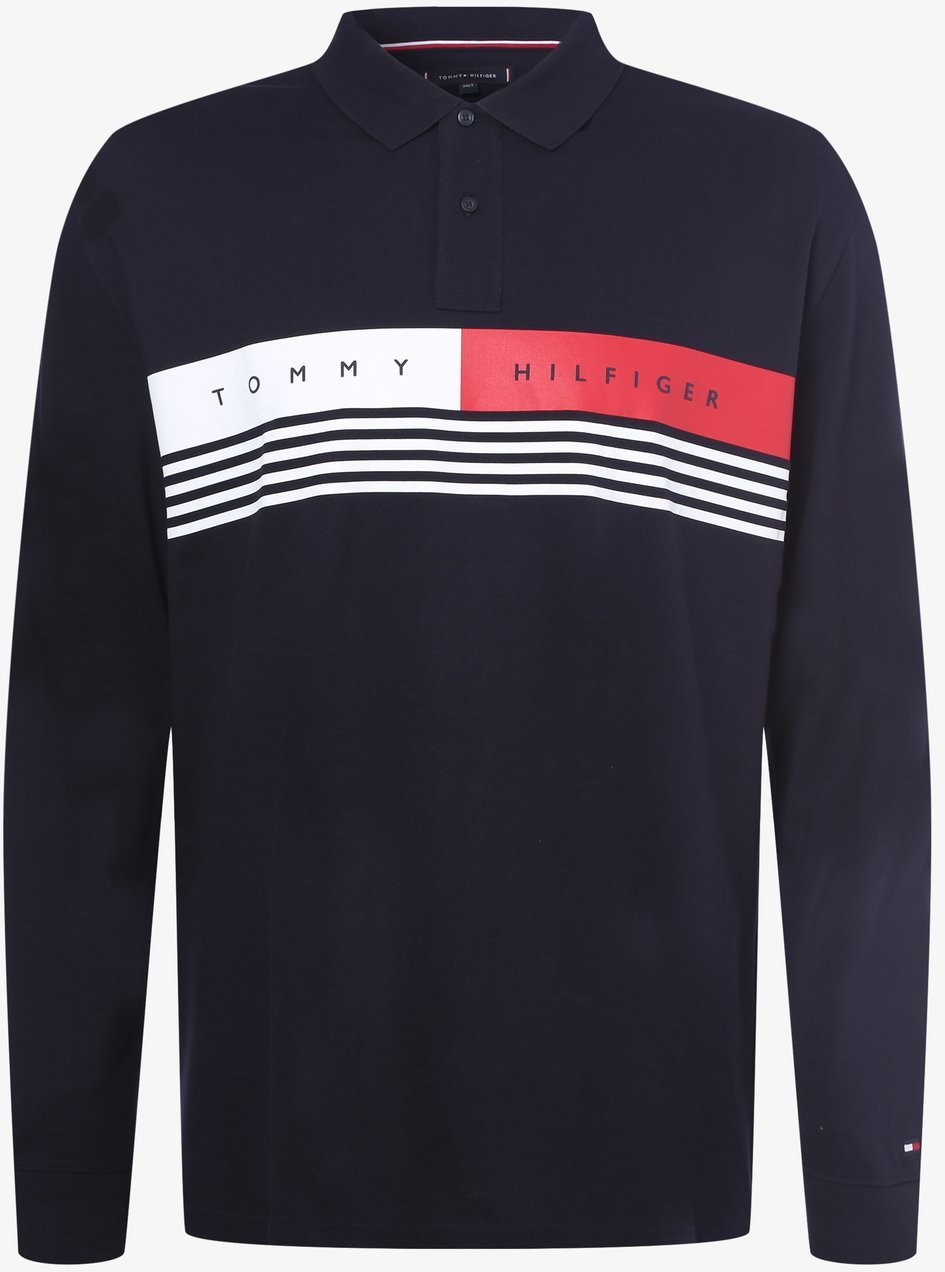 Tommy Hilfiger Męska koszulka polo Big & Tall, niebieski