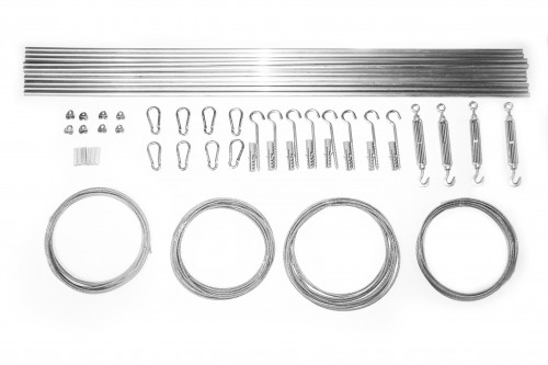 ŻAGLE OGRODOWE Zestaw do ROLET RZYMSKICH MUR DUŻY ZM_MUR_RRZ_DUŻY