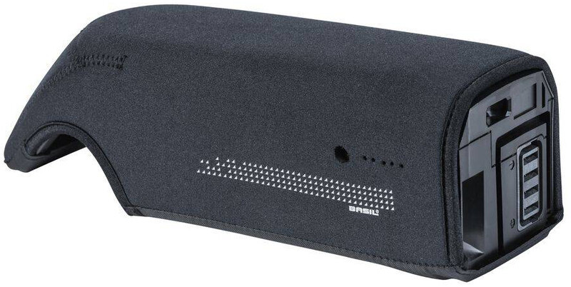 Basil Downtube Battery Cover for Shimano Steps Frame Battery, czarny 2022 Akcesoria do liczników 50502