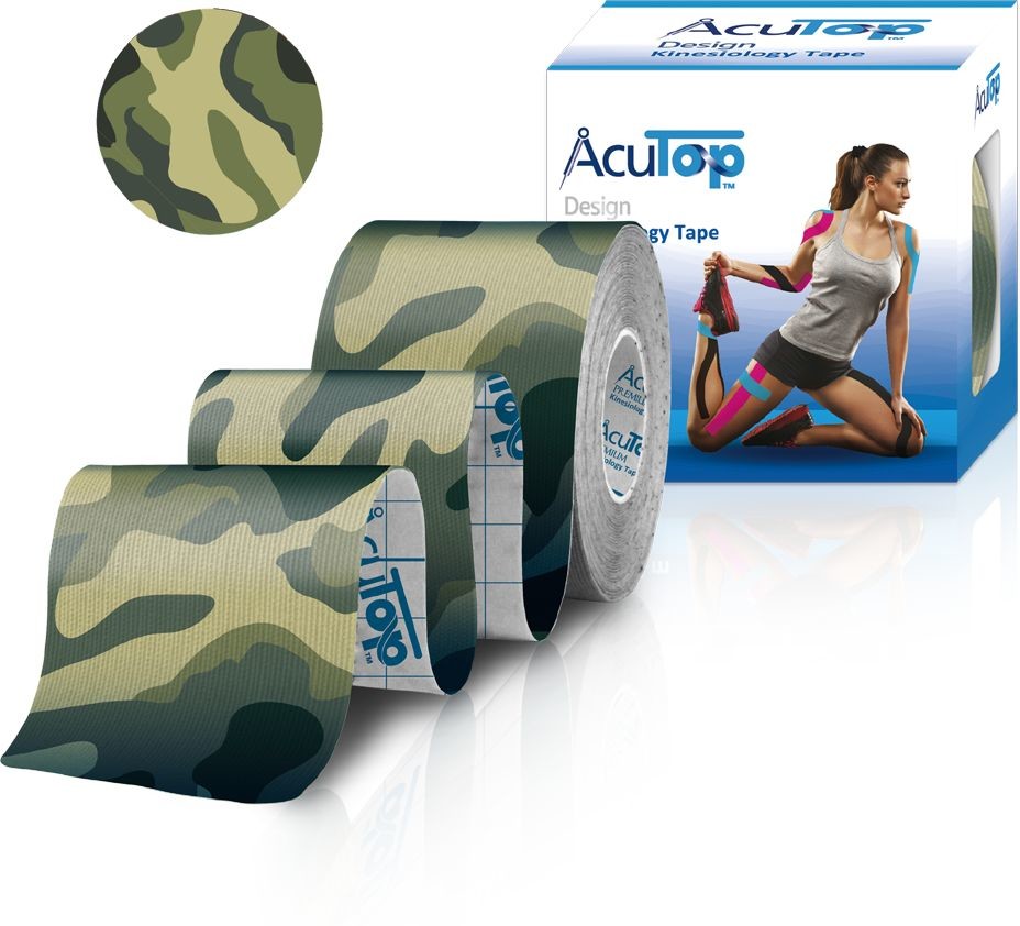 Tape Acutop AcuTop Design z SuperMODNYM wzorem Green Camo + INSTRUKCJA 4260394881692