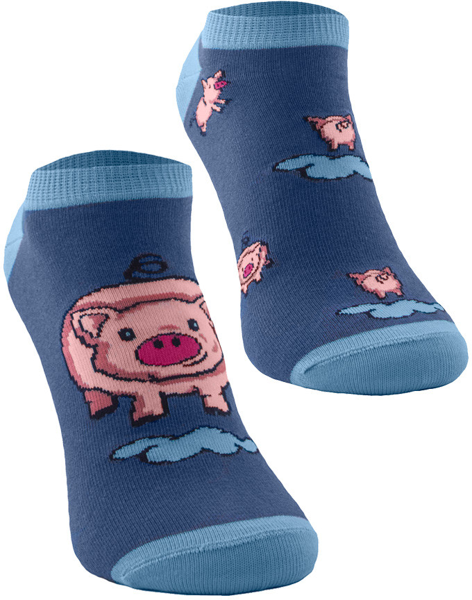 Todo Socks Stopki dziecięce ŚWINKA - Little Piggy - Nie Do Pary