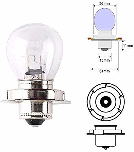 cyclingcolors cyclingcolors 12 V, 15 W, P26S, żarówka reflektorowa, motocykl, moped mofa roller mokick 3701260807305
