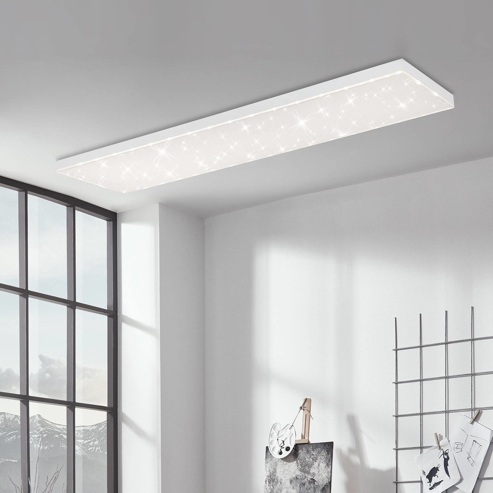 Briloner Gwieździste niebo LED Frameless CCT, 120x30cm