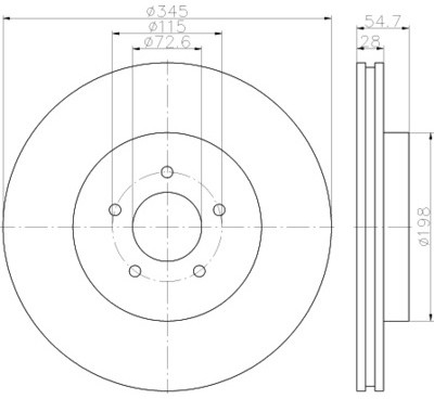 HELLA PAGID - Pagid GmbH) PAGID - Pagid GmbH) 8DD 355 128-961 8DD 355 128-961