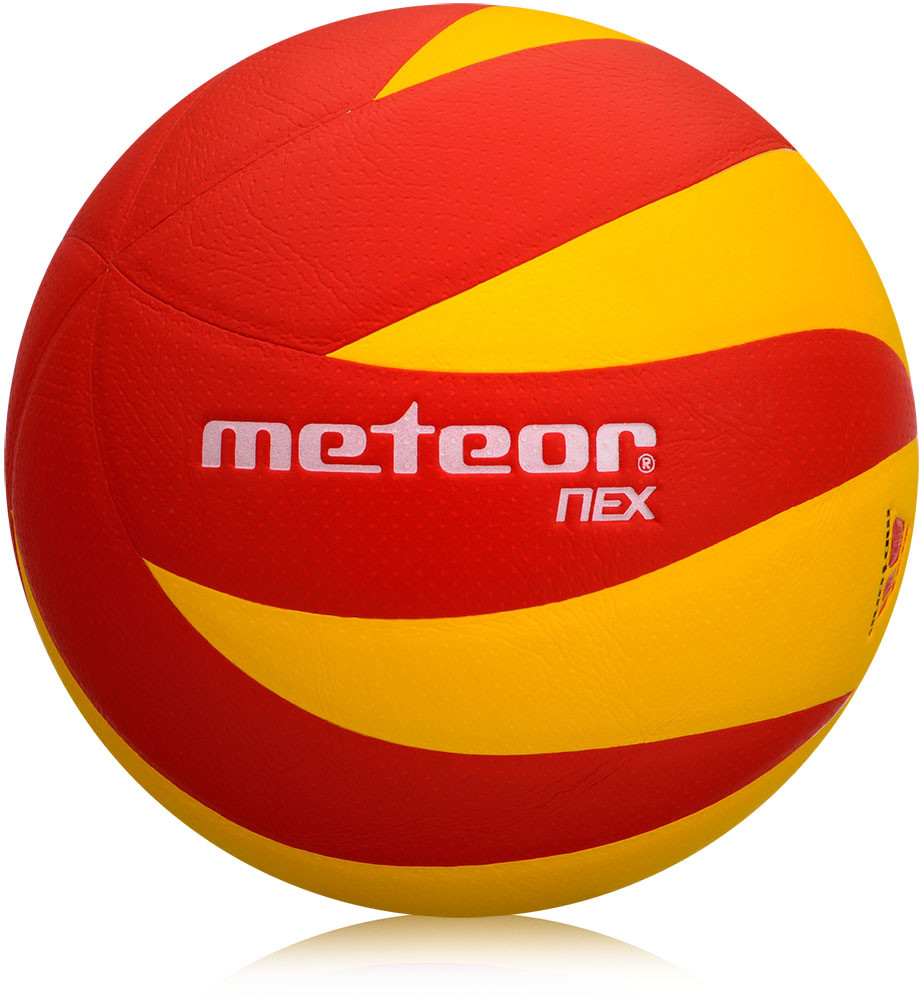 MarkArtur Meteor Nex piłka siatkowa żółto-czerwona