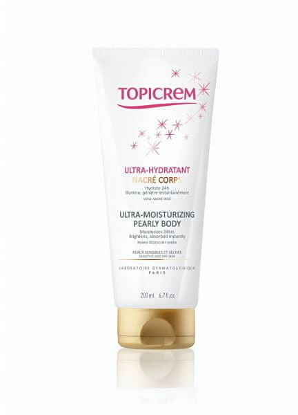 Topicrem Nawilżający perłowymleczko do ciała Ultra Moisturizing ly Body )Pear Ultra Moisturizing ly Body