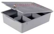 NUMATIC Zamykana kuweta z przegrodami do wózka hotelowego 903769 903769