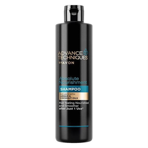 Avon Odżywczy szampon z olejkiem arganowym i kokosowym Absolute Nourish ment Shampoo) Objętość 700 ml)