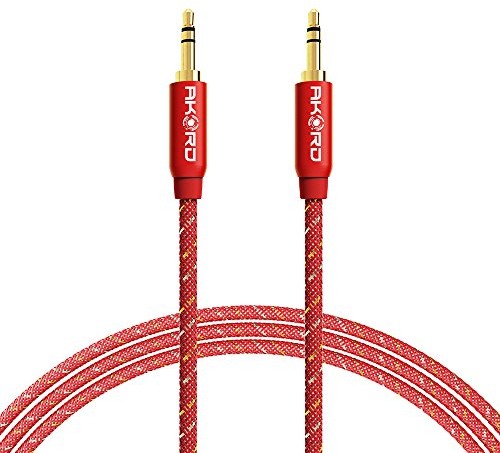 AKORD akord 3,5-MM-kabel Aux 2 m czerwony AU1-RED-2M