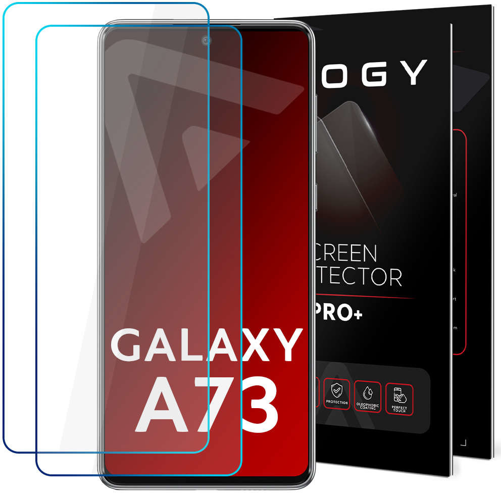 Alogy 2x Szkło hartowane 9H ochrona na ekran do Samsung Galaxy A73 13626X10