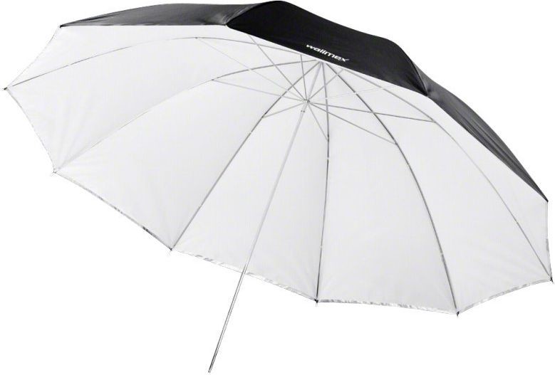 Walimex Pro 2in1 Reflex & Translucent Umbrella white 150cm - 17656