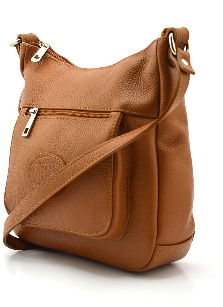 Vera Pelle Torebka skórzana vp497c camel