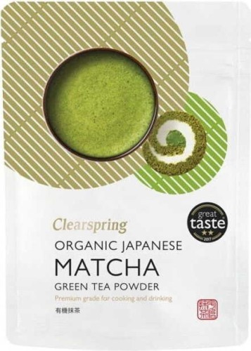 CLEARSPRING Matcha japońska Premium Grande sproszkowana BIO 40g Clearspring