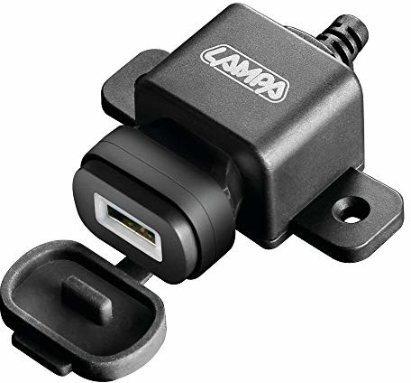 Lampa Lampa 38833 gniazdo USB z uchwytem mocującym + uniwersalna wtyczka 2400 mA szybkie ładowanie 38833