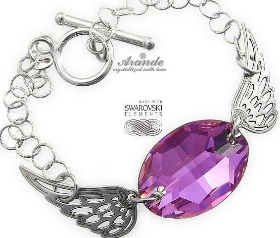 Swarovski Arande bransoletka VITRAIL WING SREBRO 700129