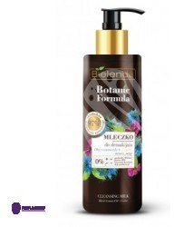 Bielenda Botanic Formula Olej z Czarnuszki + Czystek Mleczko do oczyszczania i demakijażu twarzy oczu 200 ml
