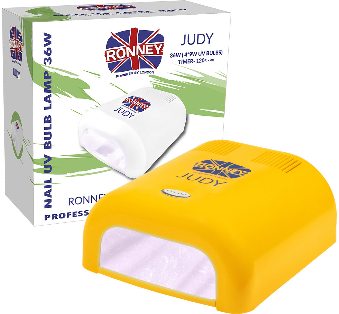 ronney RONNEY JUDY Profesjonalna lampa do paznocki UV 36W (GY-UV-230) - ŻÓŁTA
