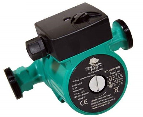 Pompa Obiegowa Do Instalacji C.o. Omis 25-80 /180