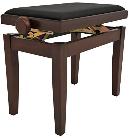 navarra NAVARRA NV45 Ławka fortepianowa elegancja - orzech włoski matowy NV45